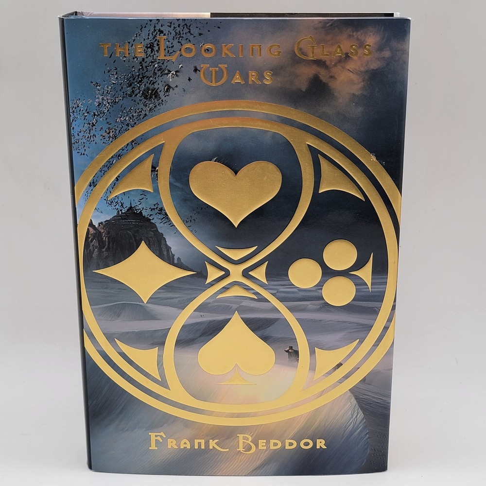 Frank Beddor The Looking Glass Wars Hardcover First Edition YA Fantasy Excellent